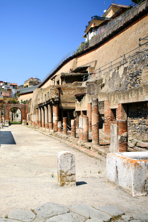 Ercolano: Herculaneum Entry Ticket with Optional Audio Guide - Entering the archaeological area