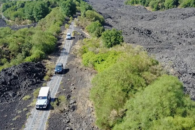 Etna Tour in 4x4 - Finishing With Etna Wine and Sicilian Flavors