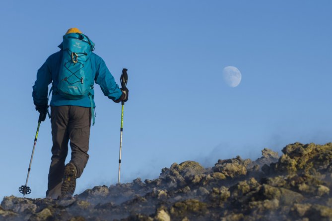 Etna Volcano: South Side Guided Summit Hike - Walking across lava and volcanic sand