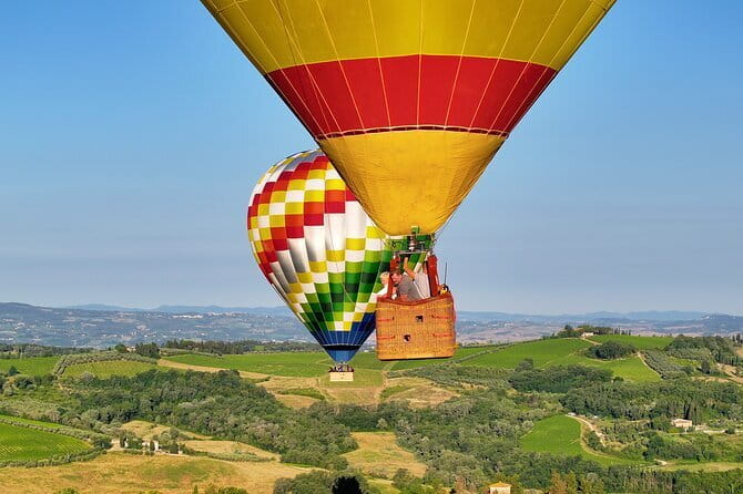 Experience the Magic of Tuscany from a Hot Air Balloon - The landing, transfer, and breakfast