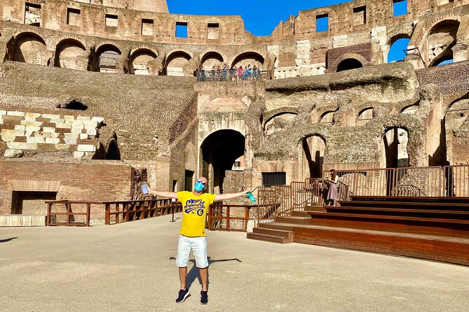 Expert Guided Tour of Colosseum Arena OR Underground, and Forum - The Arch of Constantine and the walk toward the Forum