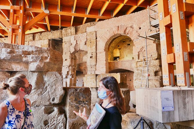 Expert Guided Tour of Colosseum Arena OR Underground, and Forum - Walking through the Roman Forum