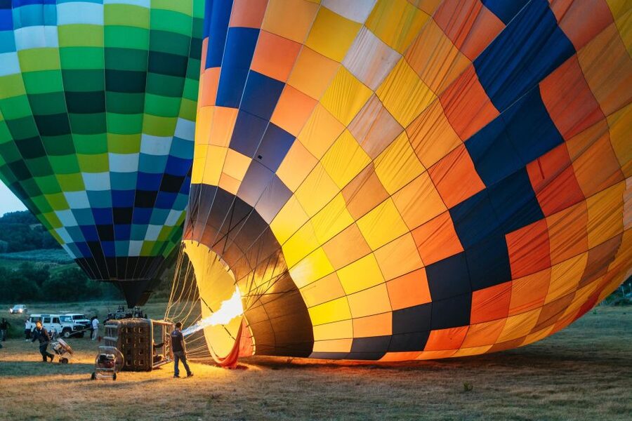 Florence: Balloon Flight Over Tuscany - The countryside view is the main event