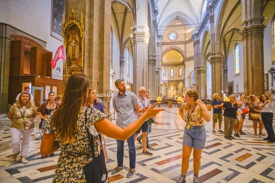 Florence: Cathedral, Dome and Terraces Guided Tour - Guides, headsets, and the quality of the explanation