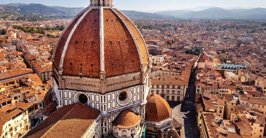 Florence: Climbing Tour of Brunelleschi’s Dome - The terrace and the views over Florence