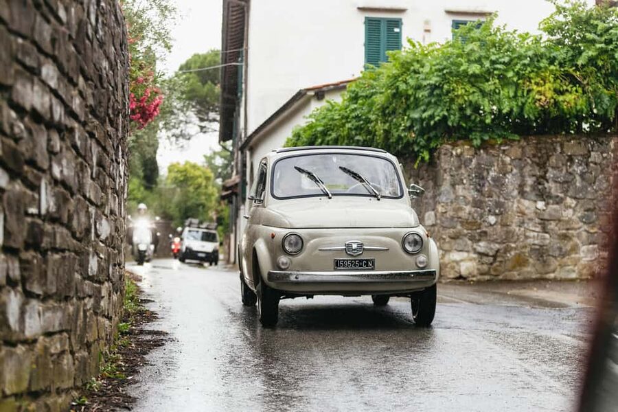 Florence: Countryside Vintage Fiat 500 Driving Tour - Key points at a glance
