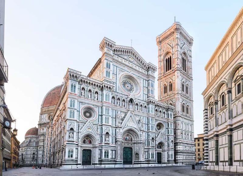 Florence: Duomo Cathedral Small Group Tour - The cathedral interior is quieter than the exterior