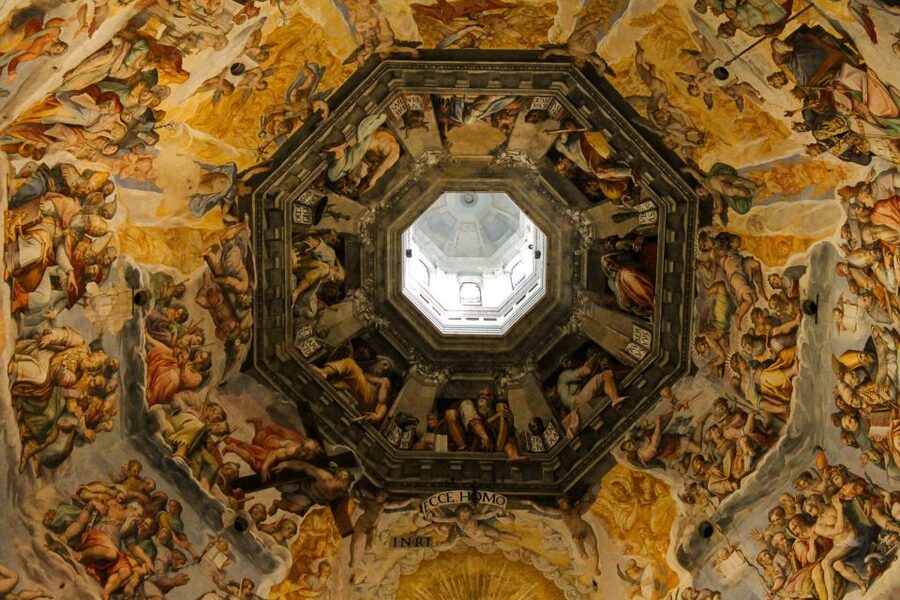 Florence: Duomo Complex Tour with Giotto Tower Ticket - The Baptistery and its golden interior