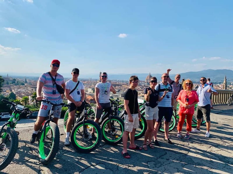 Florence: E-Bike Tour with Michelangelo Square - Starting in Florence’s historic center