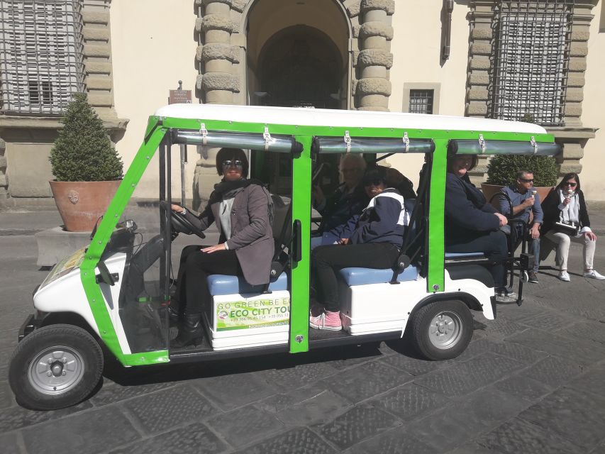 Florence: Eco-Friendly Golf Cart City Tour with Audio Guide - What the drivers add to the ride