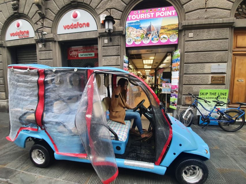 Florence: Eco-Friendly Panoramic Tour in Electric Golf Cart - What the electric golf cart is really like