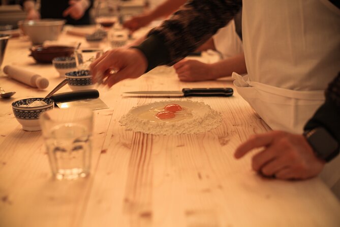 Florence: Flambé Cheese Wheel Truffle Pasta Class & Tiramisù - Tuscan wine, soft drinks, and dinner
