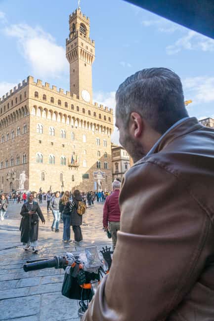 Florence: Guided City Tour by Rickshaw - San Firenze, Bargello, and the city’s political center