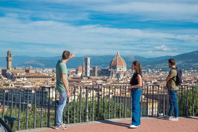 Florence Hills E-Bike Tour with Gelato Tasting - Piazzale Michelangelo gives you Florence in one frame