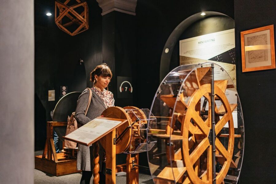 Florence: Leonardo Interactive Museum Entry Ticket - Building bridges, domes, and geometric forms