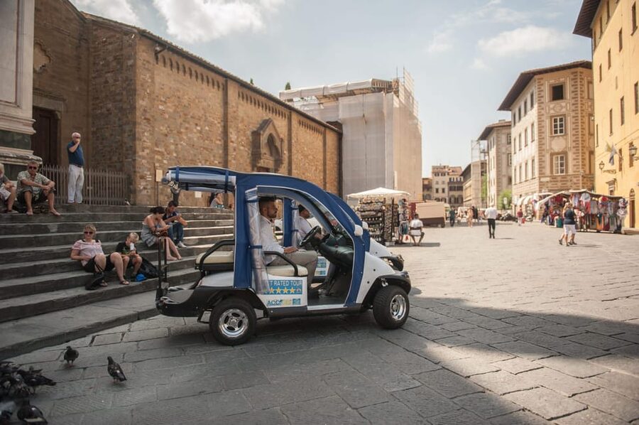 Florence: Old Town Golf Cart Excursion - Key things to know before you book