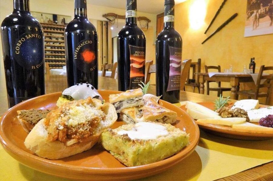 Florence: Siena & San Gimignano Day Trip with Lunch & Wine - The organic winery lunch in the Province of Siena