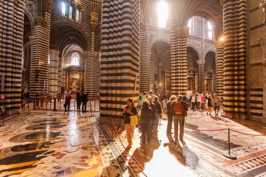 Florence: Siena, San Gimignano & Monteriggioni with Tasting - Monteriggioni and its medieval walls