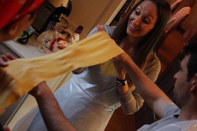 Florence Small-Group Pasta Class with Seasonal Ingredients - Making pasta dough by hand