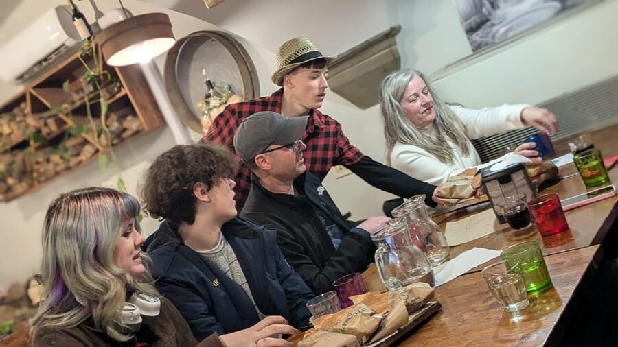 Florence: Street Food Walking Tour with Wine - San Lorenzo Market on the morning walk