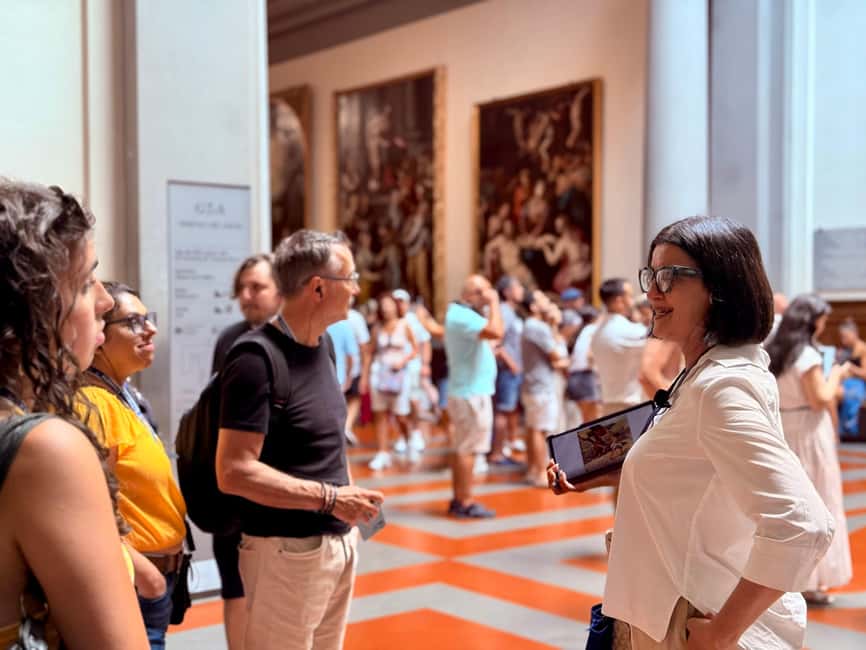 Florence: Uffizi & Accademia Small Group Walking Tour - Duomo Square and the walk across central Florence