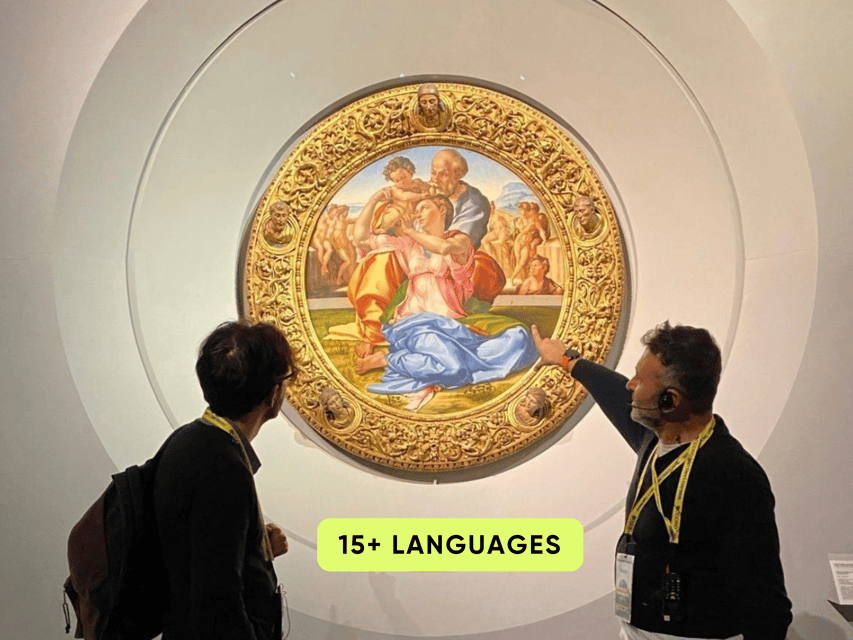 Florence: Uffizi Entry Ticket & Audio Guided Tour with Host - Meeting the host near the Cellini statue