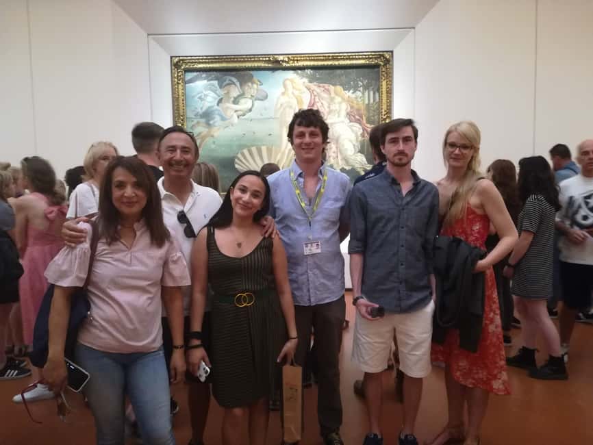 Florence: Uffizi Entry Ticket & Audio Guided Tour with Host - How the audio guide and host work together