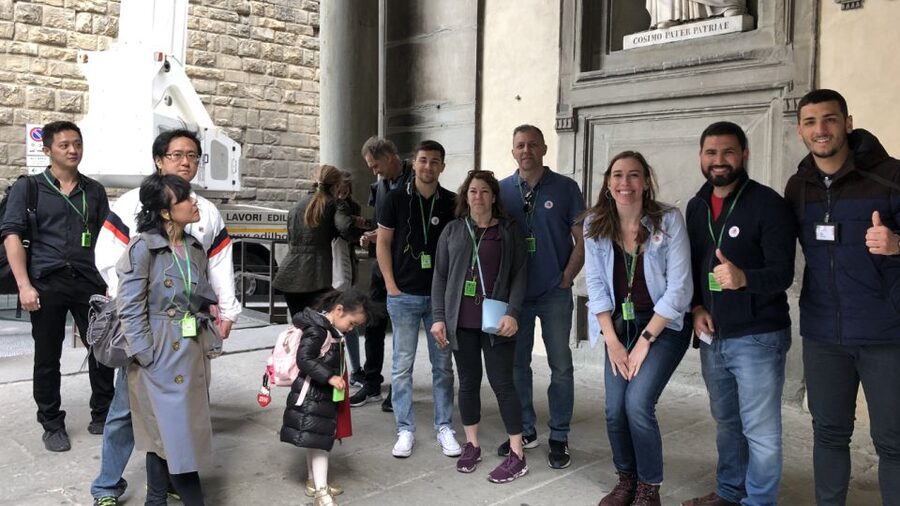 Florence: Uffizi Gallery Small Group Guided Tour - The terrace and the first floor after the guide leaves