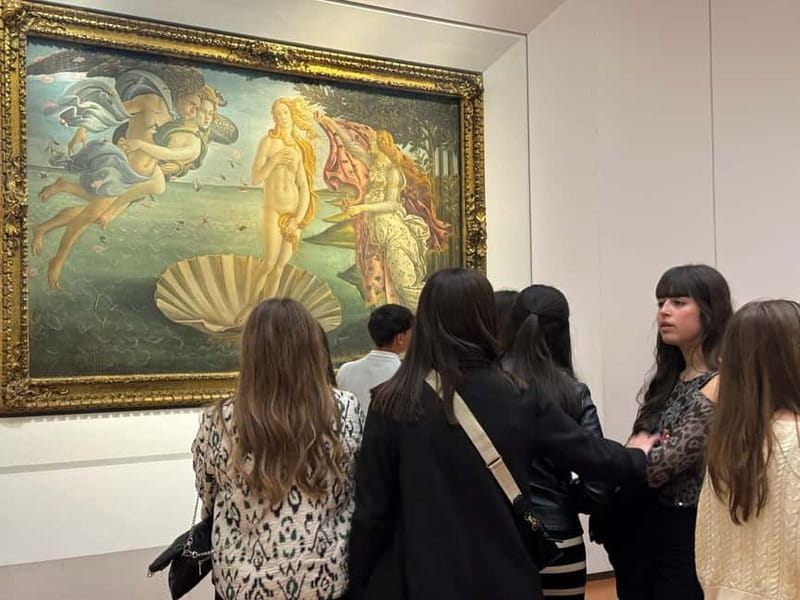 Florence: Uffizi Skip-the-Line Ticket & Digital Audio Guide - Your first stop: Botticelli’s Birth of Venus