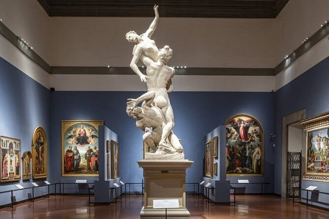 Florence Walking Tour with Accademia, Uffizi & Lunch - Medici power at Palazzo Medici Riccardi and San Lorenzo