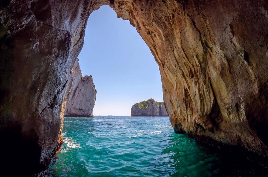 From Amalfi: Capri Island Boat Tour with Snorkeling & Drinks - The second swim and the ride home