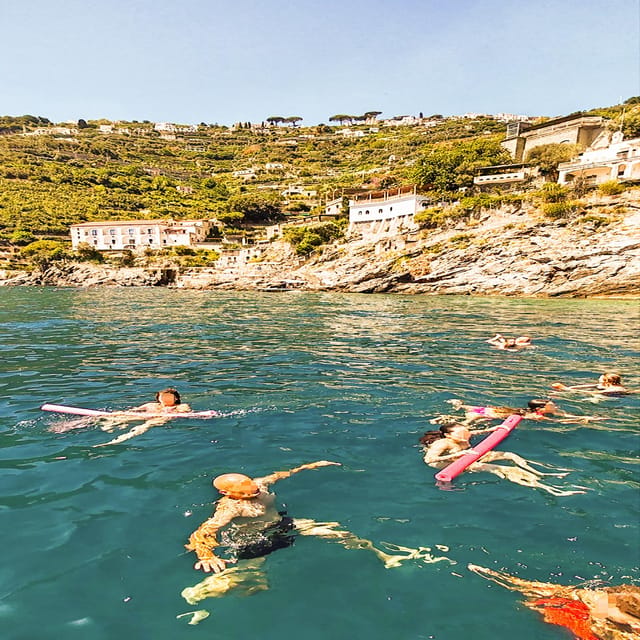 From Amalfi: Coast & Furore Fjord Boat Tour with Swim Break - Key points at a glance