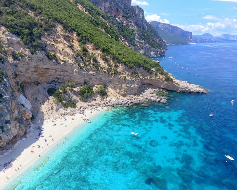 From Arbatax: Full-Day Guided Boat Tour of the Baunei Coast - Pools of Venus: a shorter pause in clear water