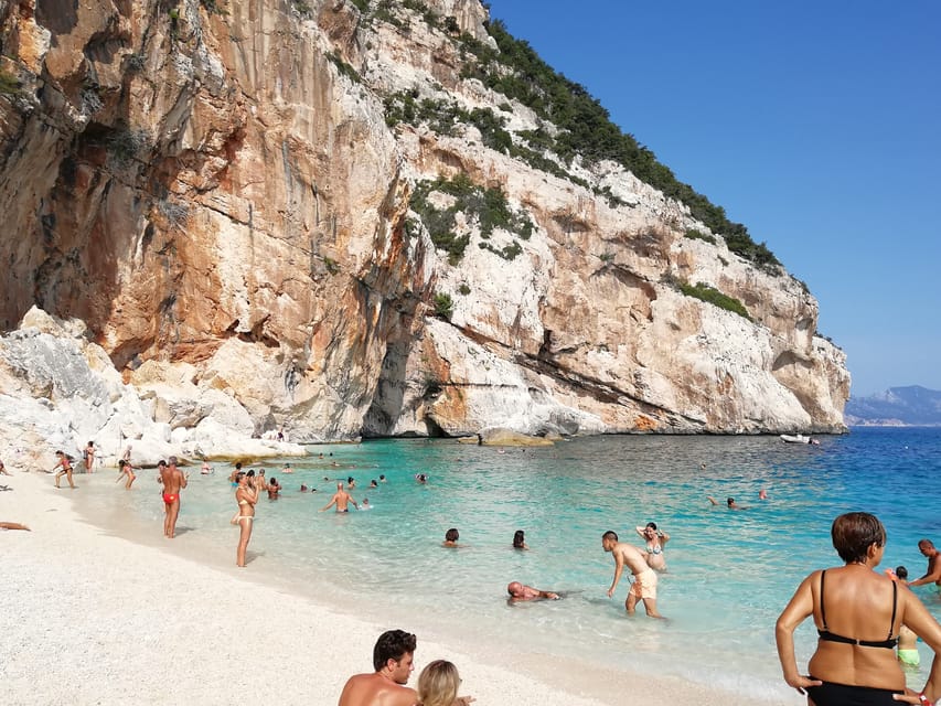 From Arbatax: Full-Day Guided Boat Tour of the Baunei Coast - Cala Sisine and the final swim