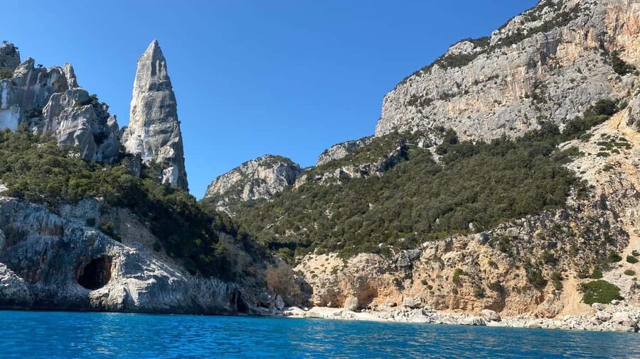 From Arbatax: RIB tour to Cala Mariolu and Cala Goloritzè - Grotta dei Colombi and the sea caves