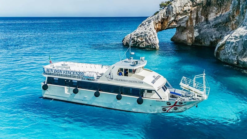 From Cala Gonone: Gulf of Orosei Cruise to Cala Goloritzè - Venus Pools and Cormorant Cave fill the spaces between beaches