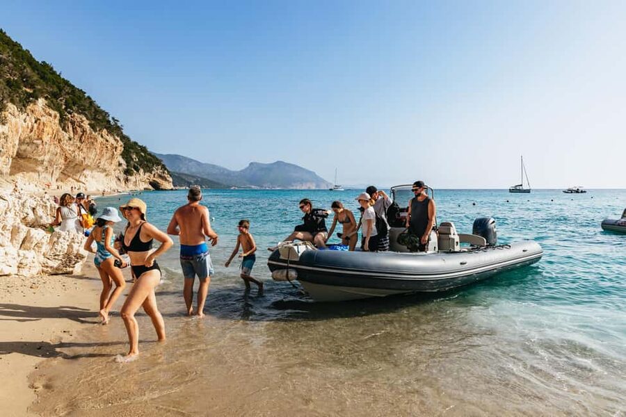 From Cala Gonone: Gulf of Orosei Dinghy Trip - How much comfort can you expect?