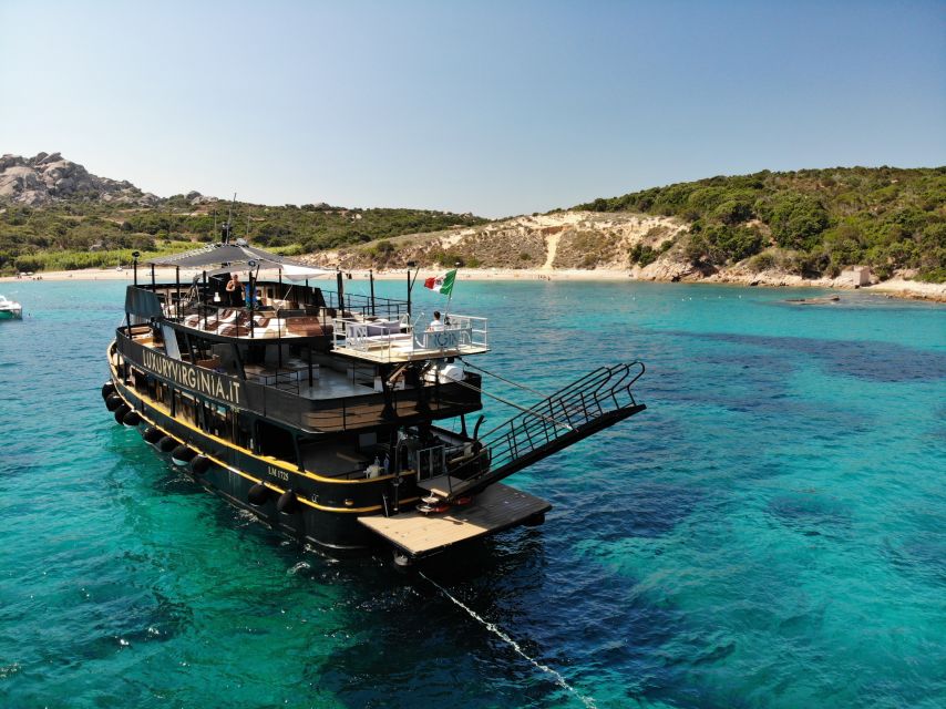 From Cannigione: La Maddalena Archipelago Boat Trip - Choosing between the three seating areas