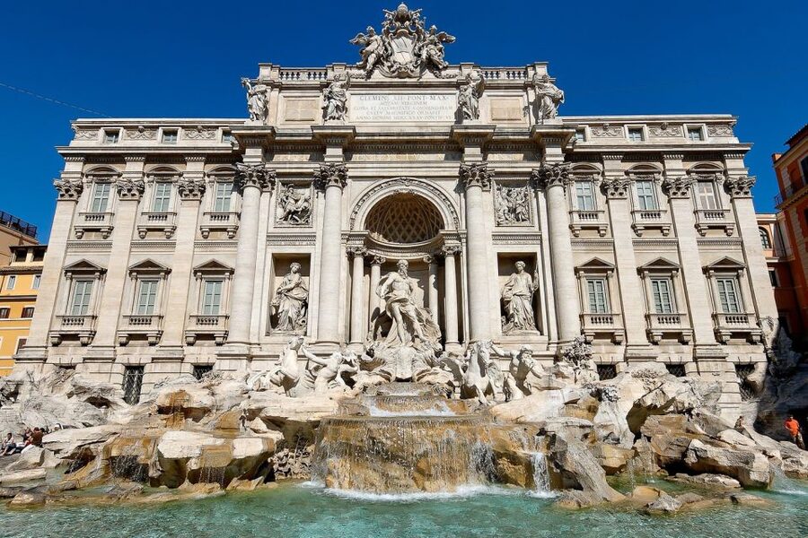 From Civitavecchia: Full-Day Panoramic Bus Tour of Rome - Trevi Fountain and time for lunch or gelato