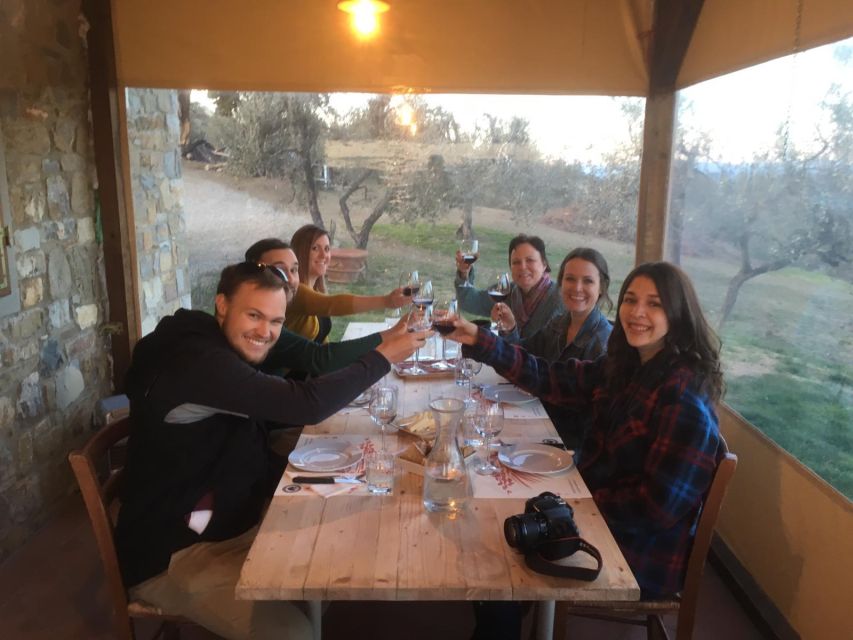 From Florence: Chianti Wine Tastings at Sunset Day Trip - First winery: family scale and local character