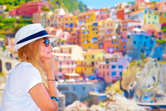 From Florence: Cinque Terre & Pisa Day Trip - Manarola, the first Cinque Terre village