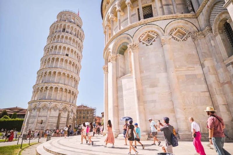 From Florence: Half-Day Pisa Tour and Optional Leaning Tower - Free time, photos, and the famous angle