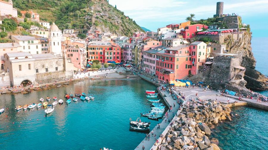 From Florence: Seaside Beauty Day Trip to Cinque Terre - Vernazza and its protected harbor
