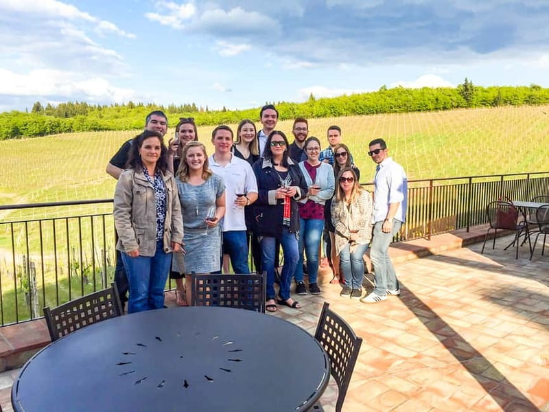 From Florence: Tuscany Wine & Food Tour with Guide - First winery: seeing how Chianti wine is made