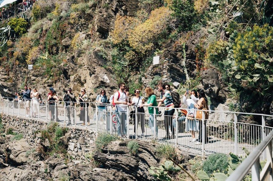 From La Spezia: Shore Excursion to Cinque Terre by Train - Manarola and its high perch above the water