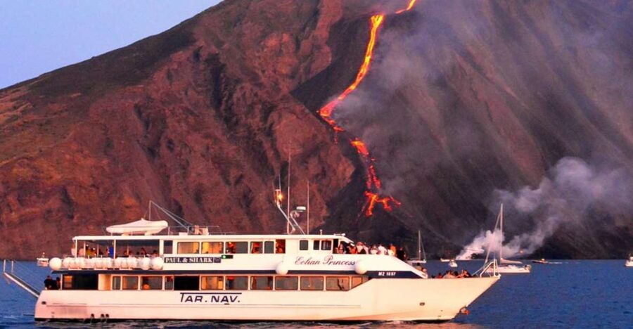 From Milazzo: Panarea and Stromboli Boat Trip by Night - The sea route through Panarea’s tiny outer islands