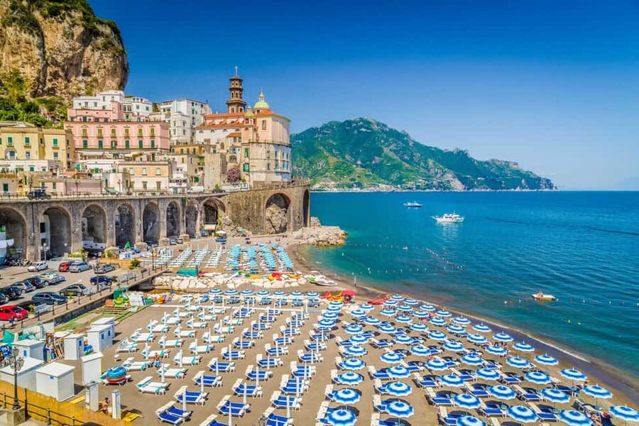 From Naples: Amalfi Coast Day Trip with Sorrento & Positano - Positano: steep lanes and a quick look at the famous shore