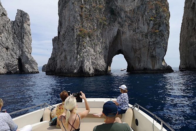 From Naples: Capri and Anacapri Small Group Tour + Ferry - Capri town, La Piazzetta, and the garden views