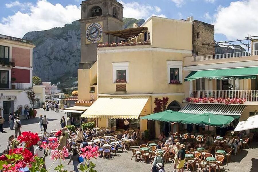 From Naples: Capri Guided Tour with Ferry Tickets & Minibus - The hydrofoil ride from Naples to Marina Grande