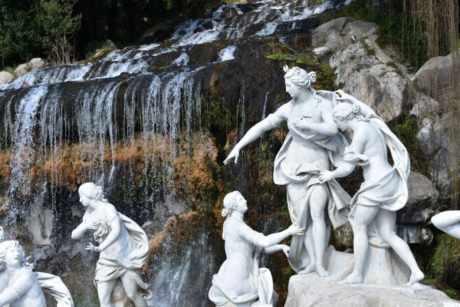 From Naples: Caserta Palace Ticket and Train with Audioguide - The 120-hectare park, pools, and waterfalls